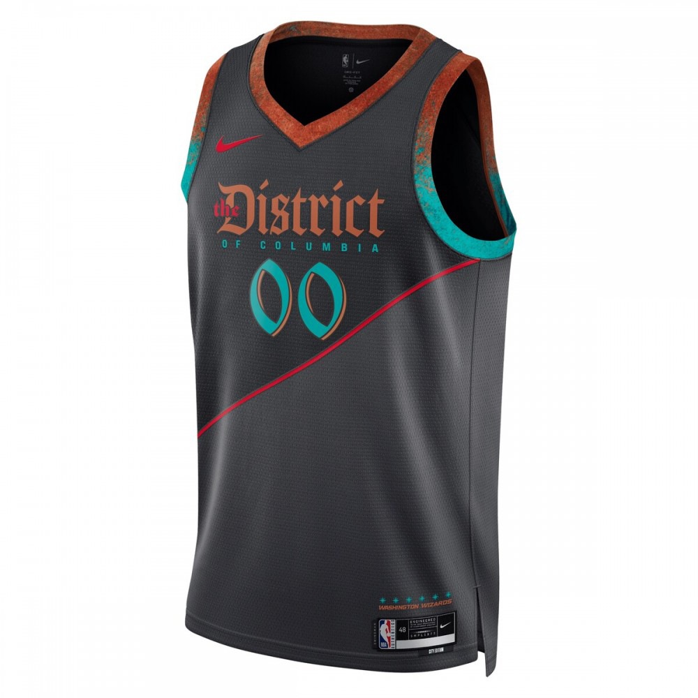 Washington Wizards Nike Unisex 23/24 Custom Swingman Jersey - Black - City Edition-League Wear Hub
