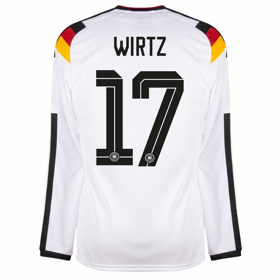 Wirtz Germany Men's Long Sleeve Home Jersey 26/27-League Wear Hub