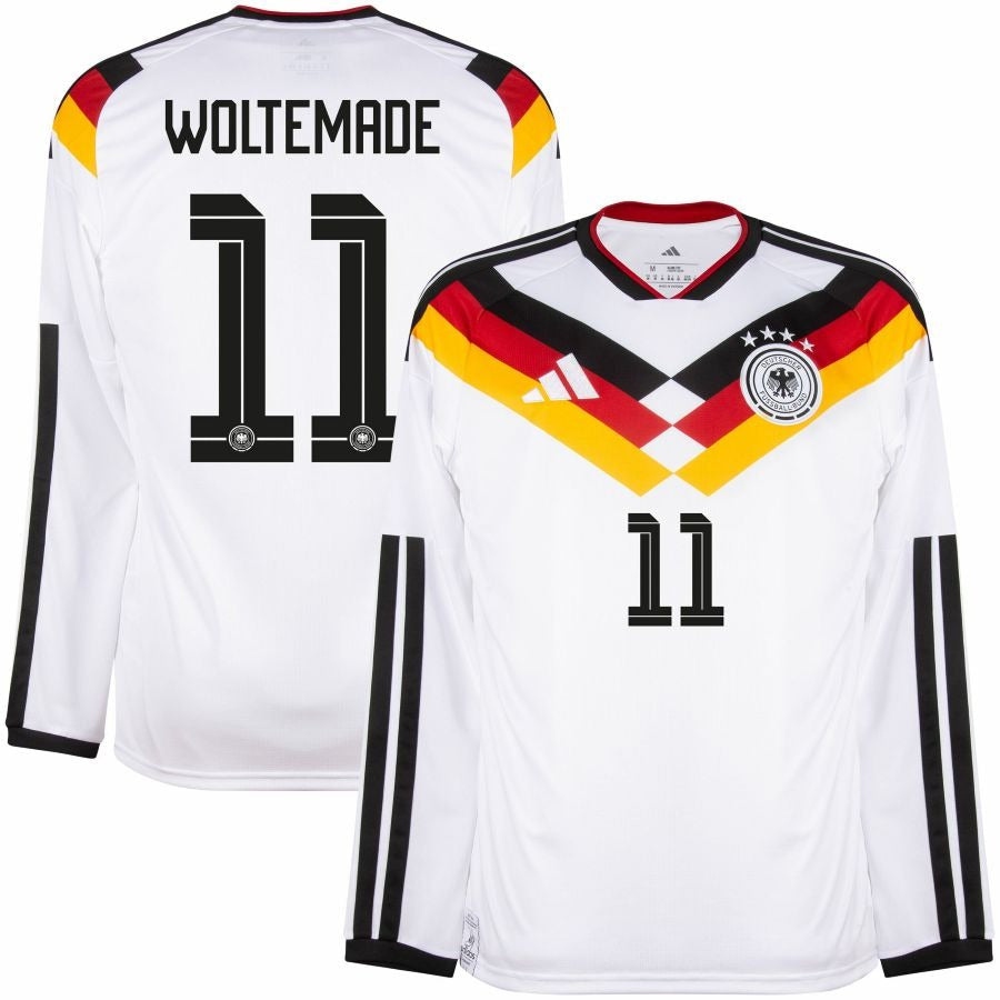 Woltemade Germany Men's Long Sleeve Home Jersey 26/27-League Wear Hub