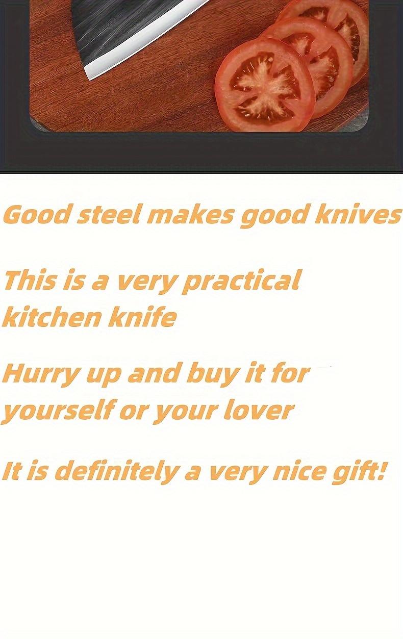 Buy 1  Get 1 Free For Only Today 2pcs kitchen knives, super sharp kitchen knives, meat cutters, kitchen knives and slicing knives Combination knife Block household knife chef  knifes meat cleaver knife kitchen  knives Kitchenware Meatcleaverset Cooking