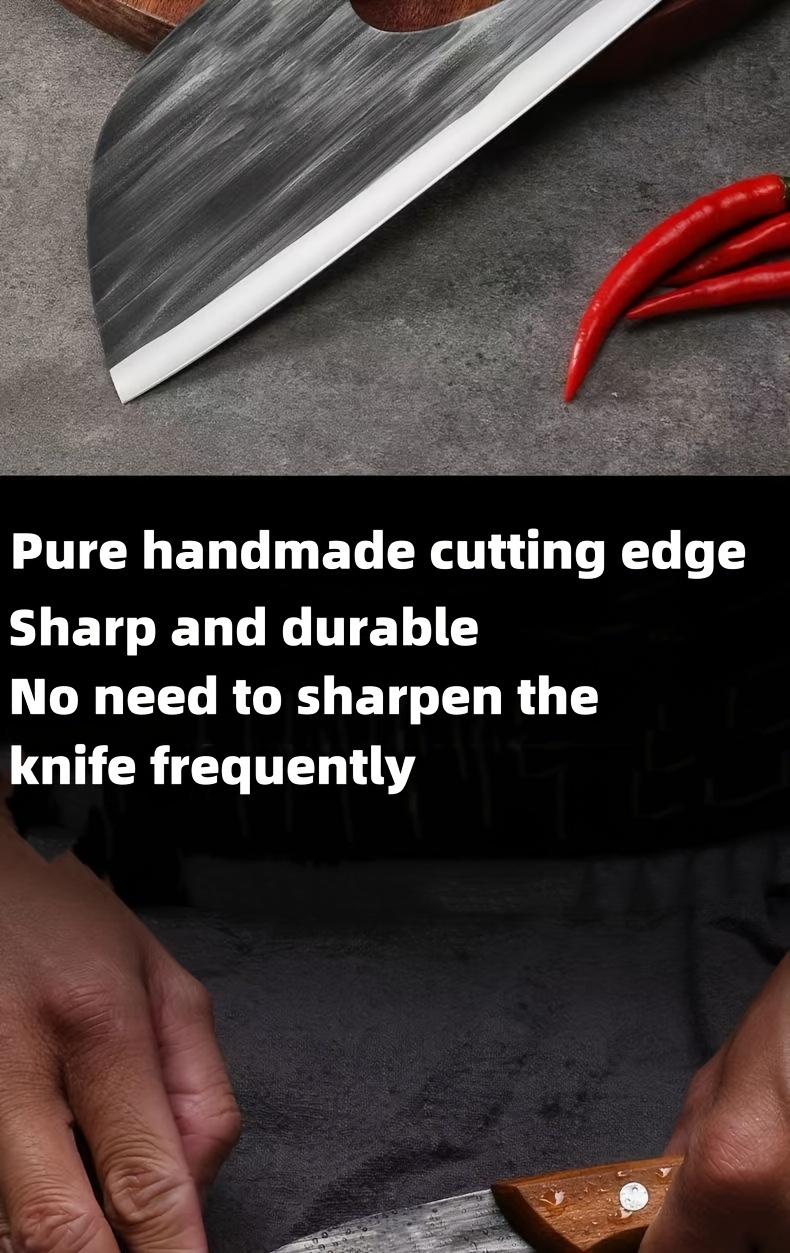 Buy 1  Get 1 Free For Only Today 2pcs kitchen knives, super sharp kitchen knives, meat cutters, kitchen knives and slicing knives Combination knife Block household knife chef  knifes meat cleaver knife kitchen  knives Kitchenware Meatcleaverset Cooking