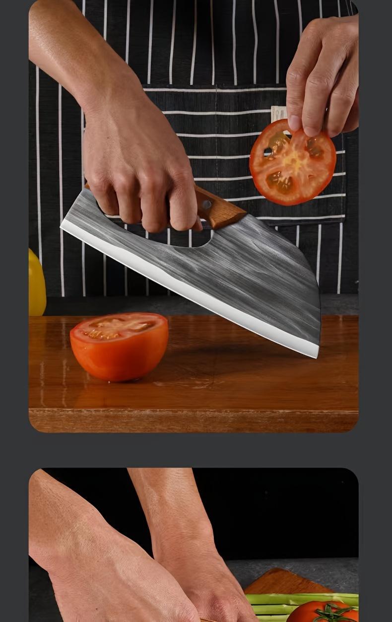 Buy 1  Get 1 Free For Only Today 2pcs kitchen knives, super sharp kitchen knives, meat cutters, kitchen knives and slicing knives Combination knife Block household knife chef  knifes meat cleaver knife kitchen  knives Kitchenware Meatcleaverset Cooking