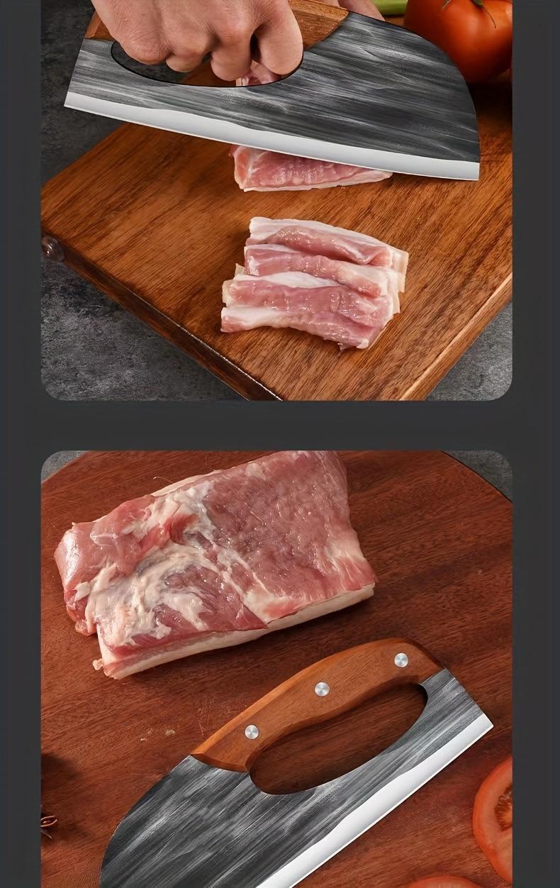 Buy 1  Get 1 Free For Only Today 2pcs kitchen knives, super sharp kitchen knives, meat cutters, kitchen knives and slicing knives Combination knife Block household knife chef  knifes meat cleaver knife kitchen  knives Kitchenware Meatcleaverset Cooking