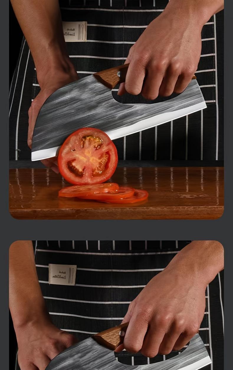 Buy 1  Get 1 Free For Only Today 2pcs kitchen knives, super sharp kitchen knives, meat cutters, kitchen knives and slicing knives Combination knife Block household knife chef  knifes meat cleaver knife kitchen  knives Kitchenware Meatcleaverset Cooking