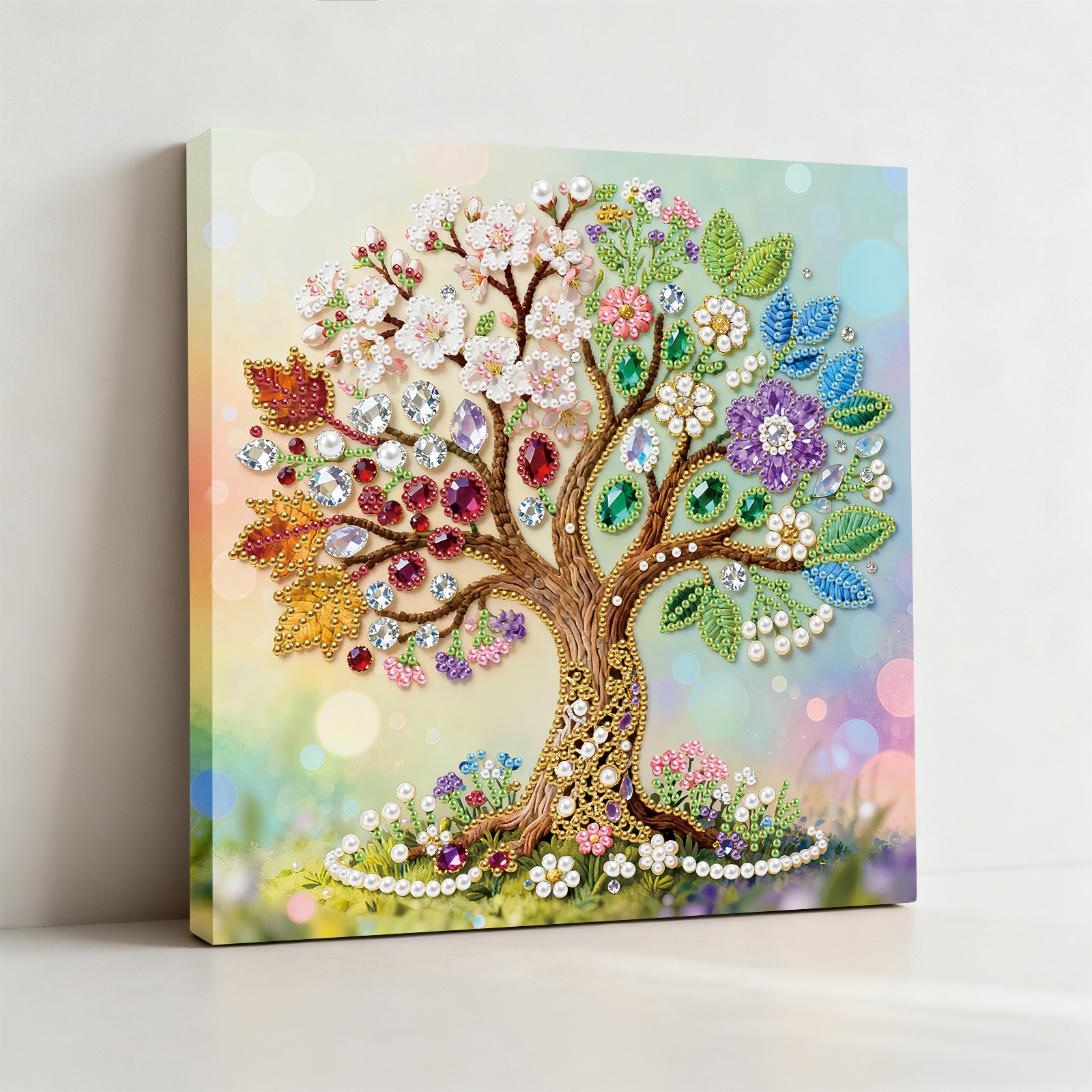 🔥 Final Day Sale:🌲Framed Tree Of Life - Pearls Painting Kit