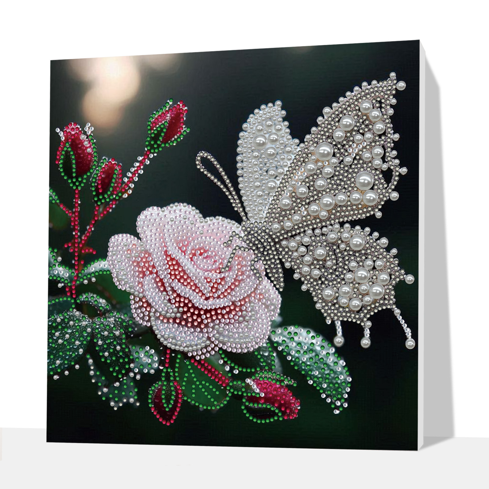 🔥 Final Day Sale:🦋Framed Butterfly - Pearls Painting Kit