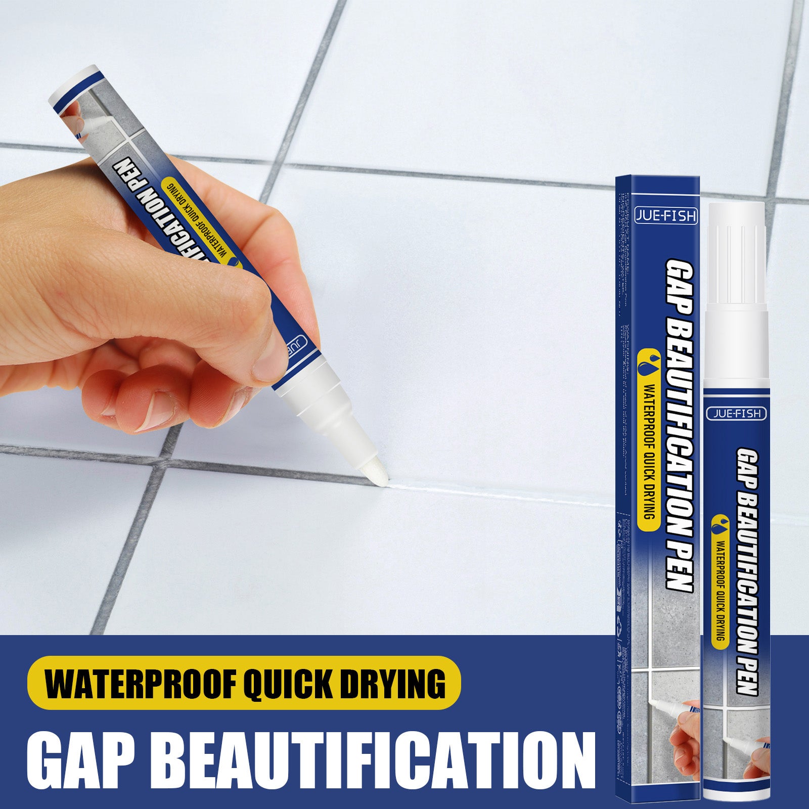 🖌️Tile Grout Repair Marker Pen✨ Renew Your Tile Grout in Seconds – Waterproof, Precision Marker for Home Renovation! ✨