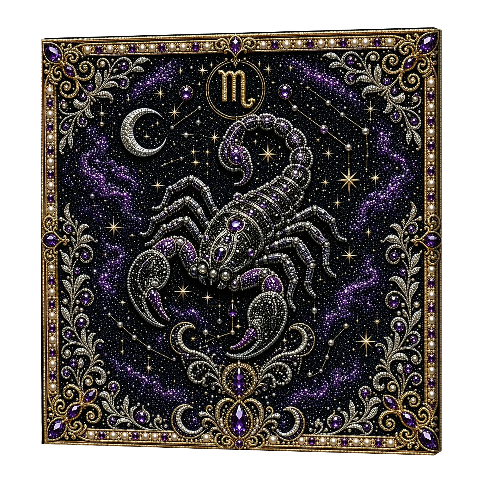 ♏️Framed Scorpio - Pearls Painting Kit