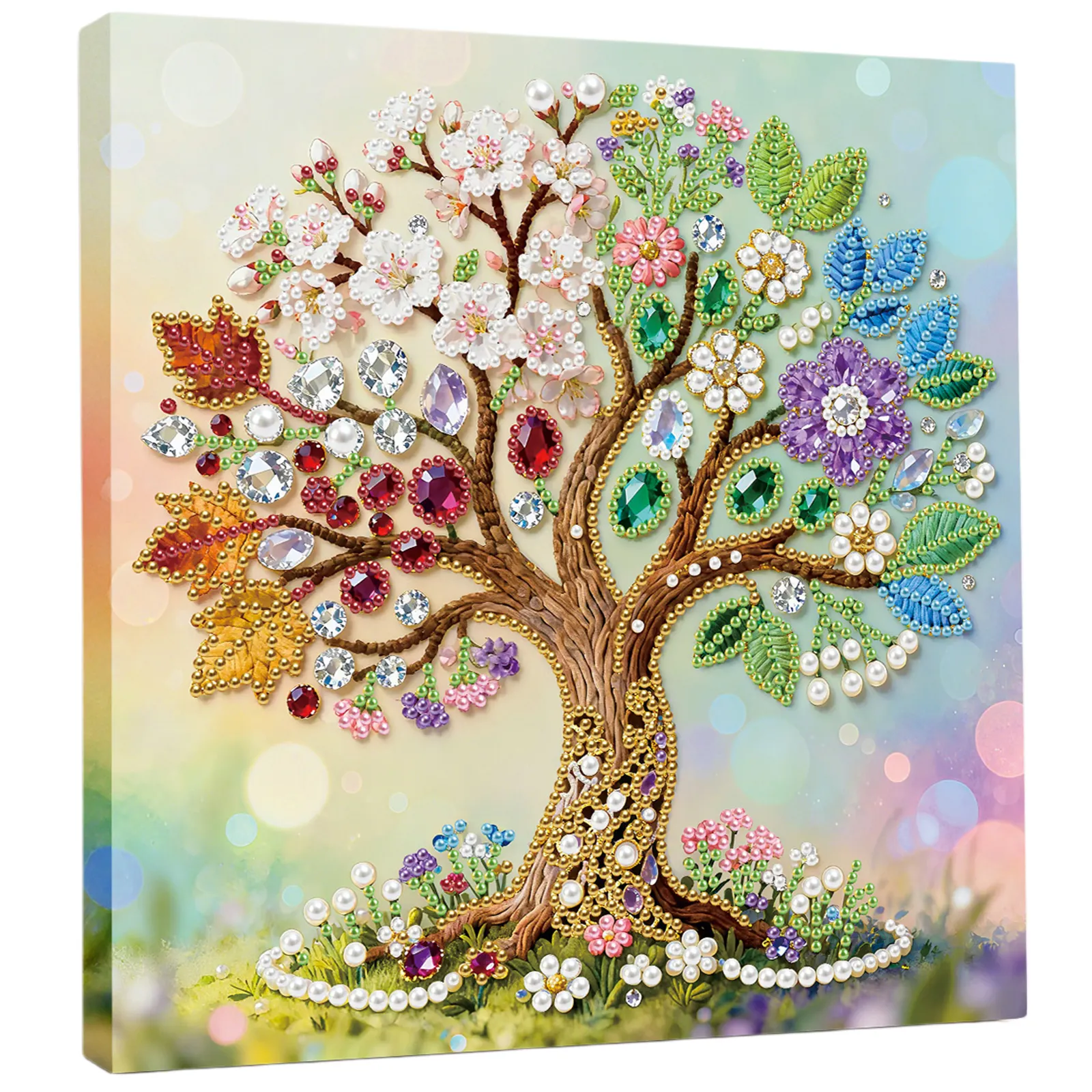 🔥 Final Day Sale:🌲Framed Tree Of Life - Pearls Painting Kit