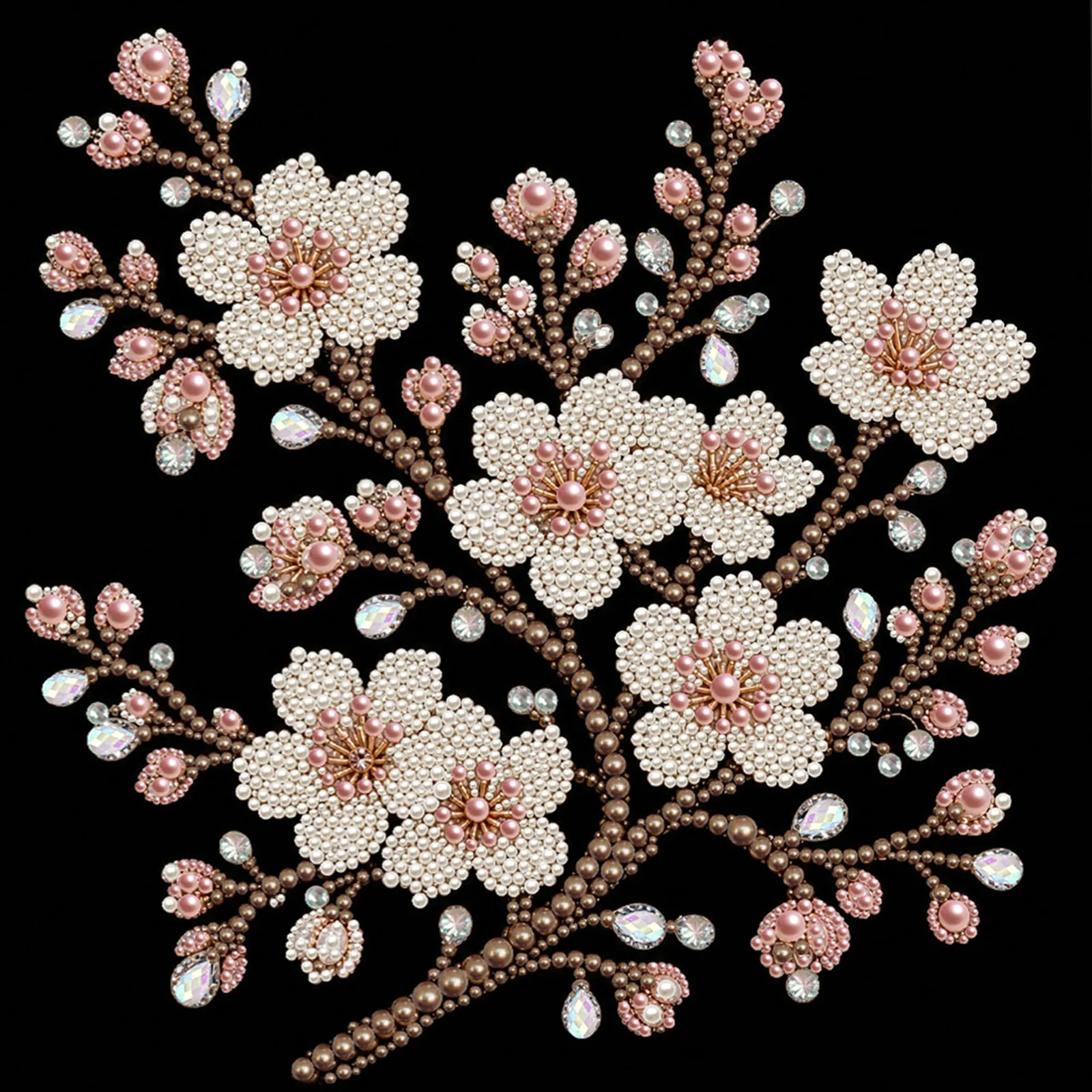 🌸Framed Plum Bossom - Pearls Painting Kit