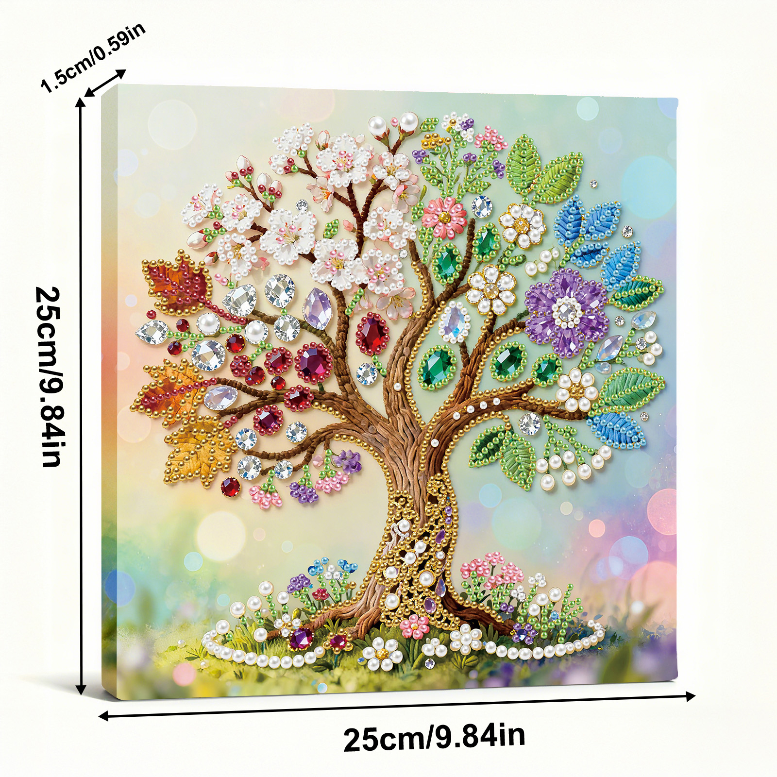 🔥 Final Day Sale:🌲Framed Tree Of Life - Pearls Painting Kit