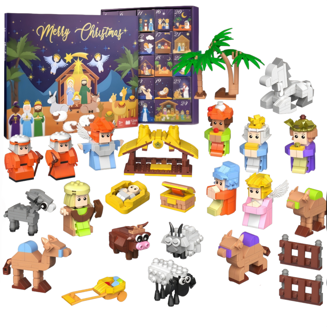 Journey to Bethlehem: 24-Day Nativity Advent Calendar