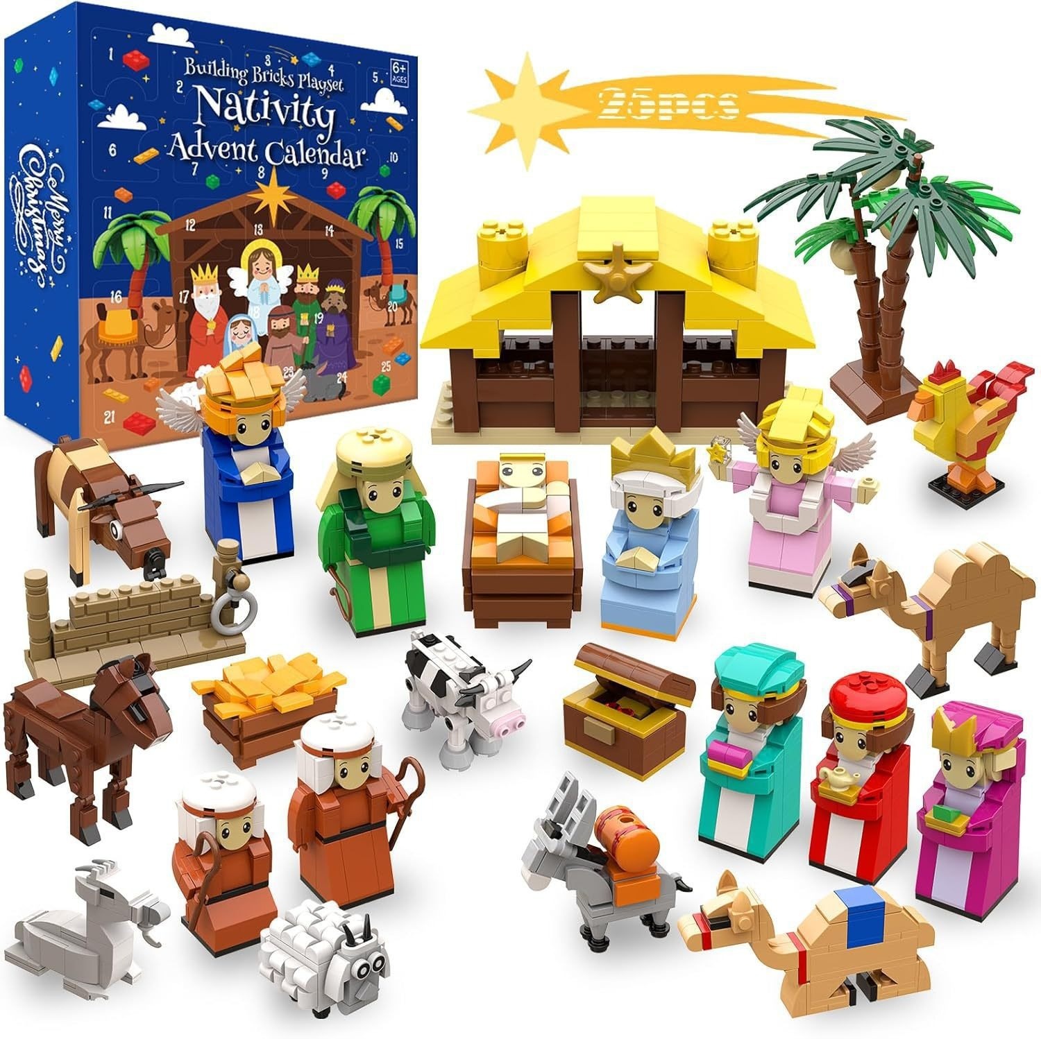 Journey to Bethlehem: 24-Day Nativity Advent Calendar