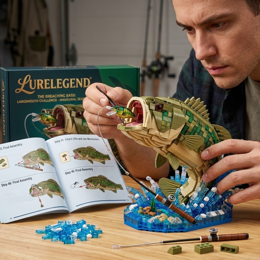The Breaching Bass: Trophy Catch Building Set
