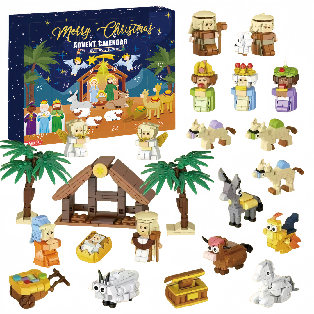 Journey to Bethlehem: 24-Day Nativity Advent Calendar