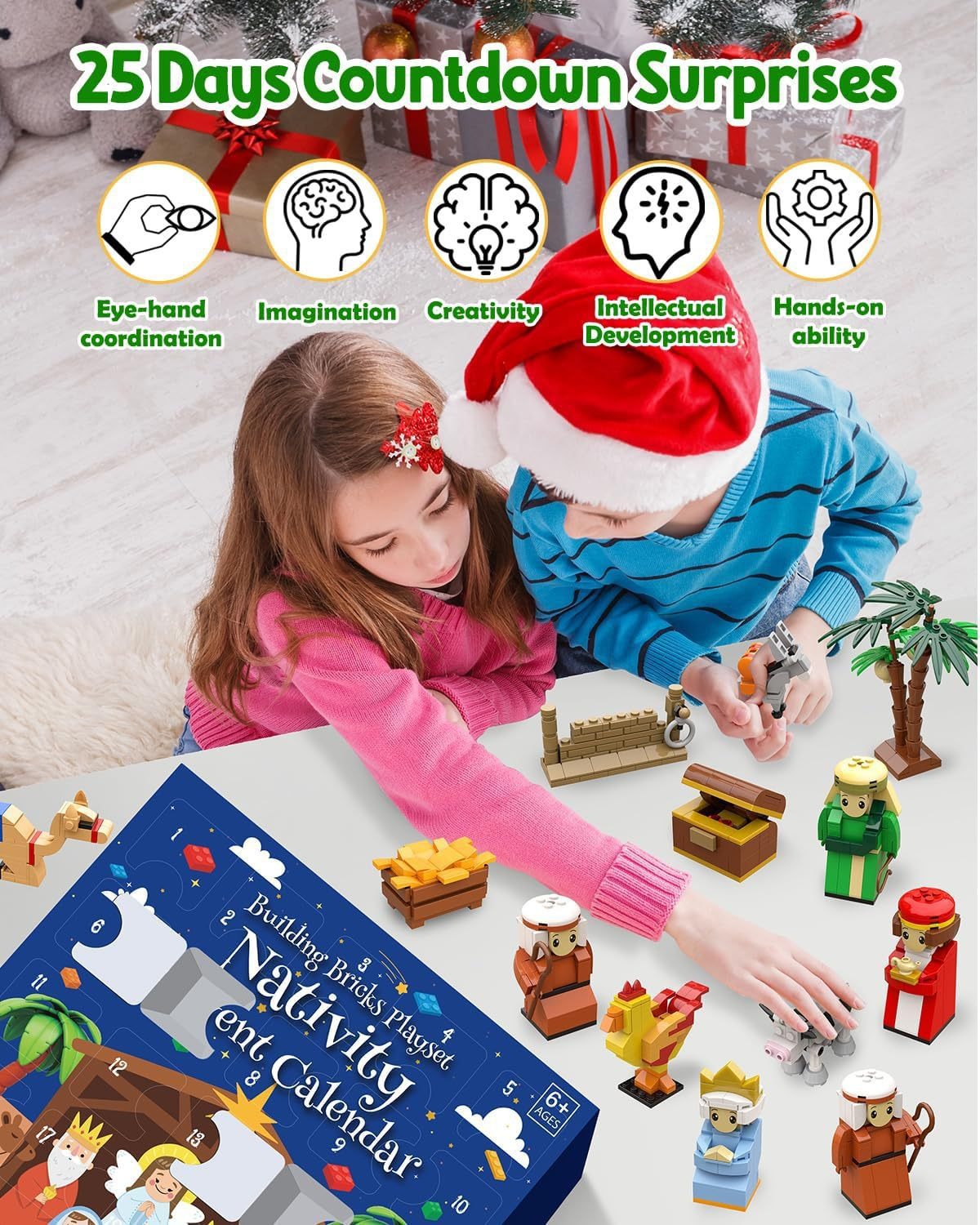 Journey to Bethlehem: 24-Day Nativity Advent Calendar