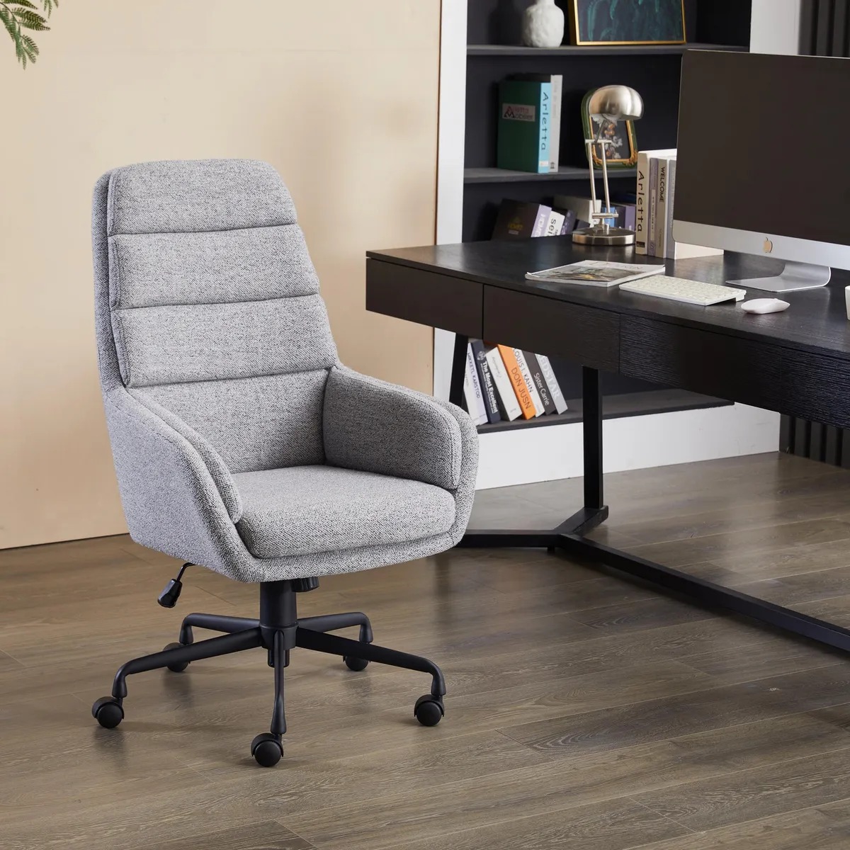 Silla Escritorio PC Pascal Gris