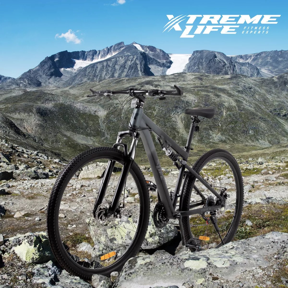 Mountain Bike Aro 29 Doble Suspension Frenos De Disco 21v Color Negro