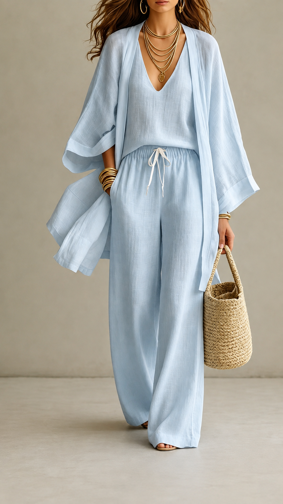 ✨ Coastal Luxe™ 3-Piece Resort Set