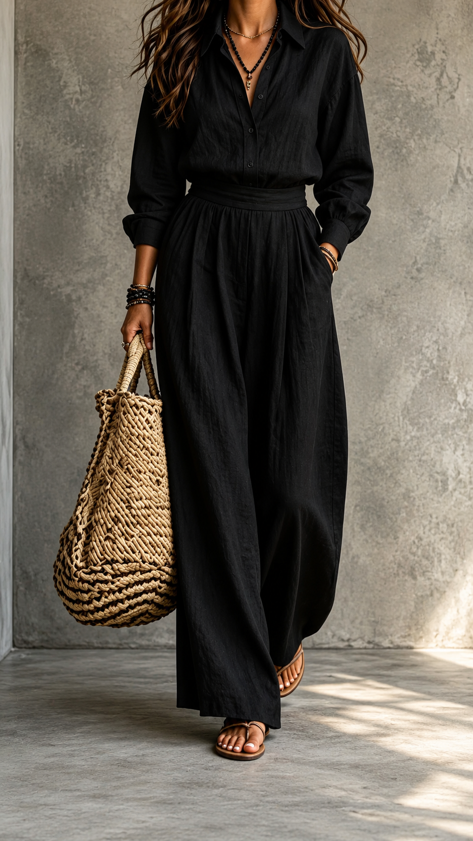 🌿 Relaxed Linen Two-Piece Set