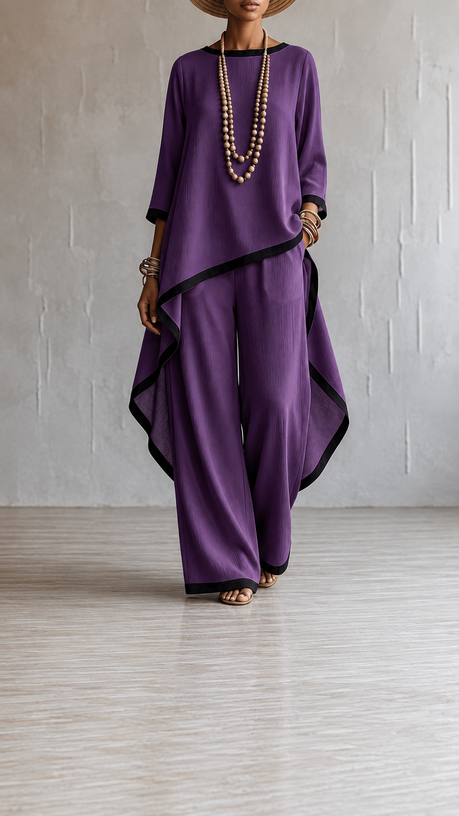 🌿 Batwing Sleeve Lounge Set