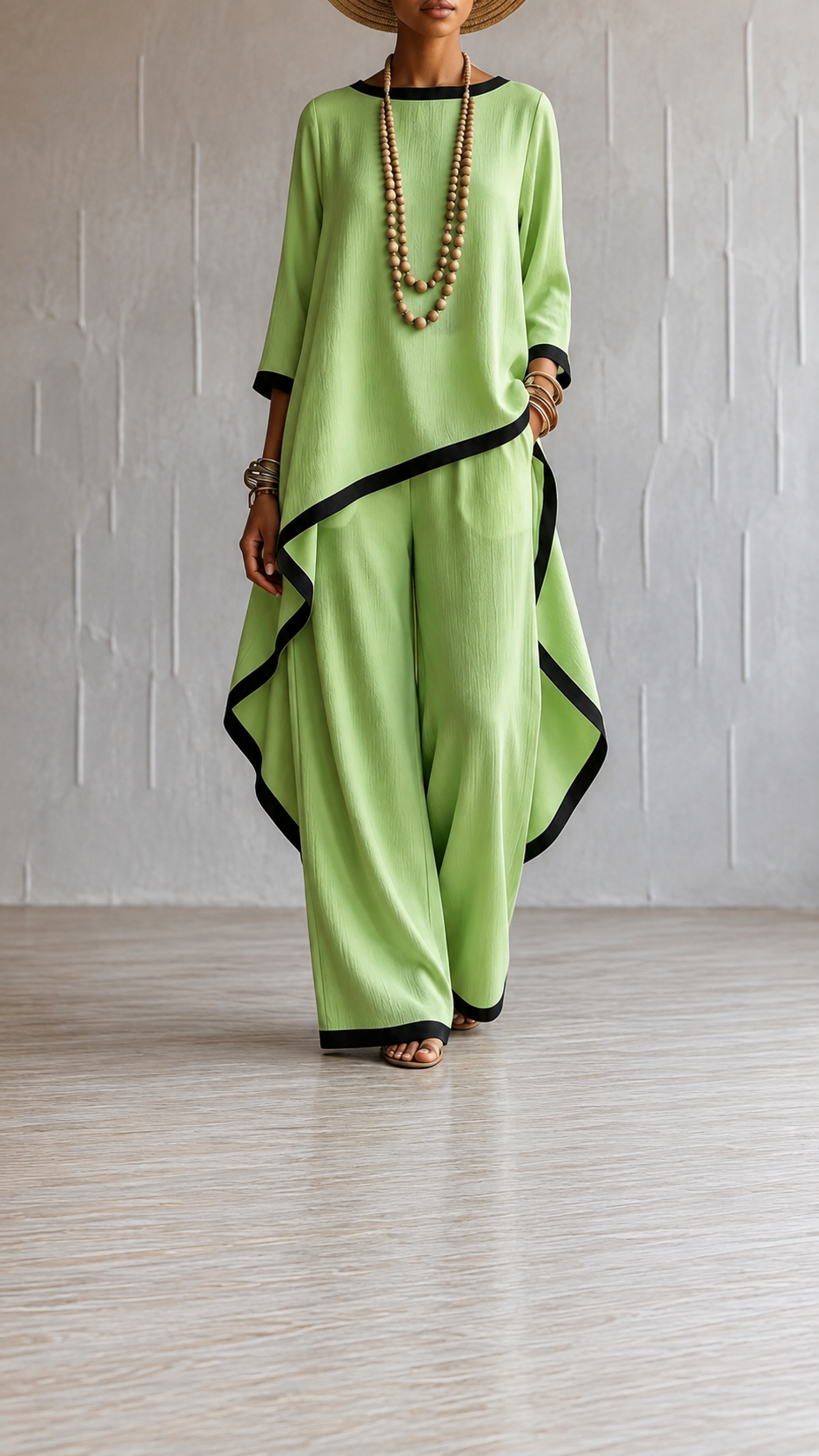 🌿 Batwing Sleeve Lounge Set