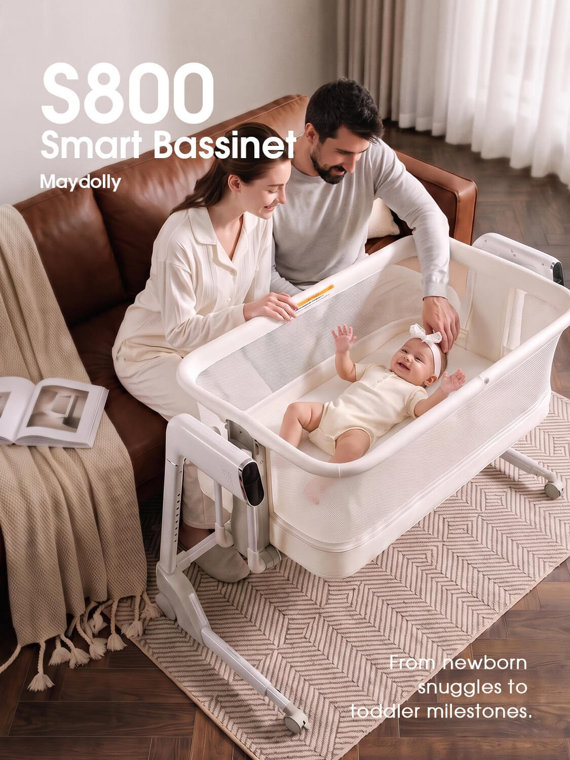 Ashopcase  Smart Electric Cradle