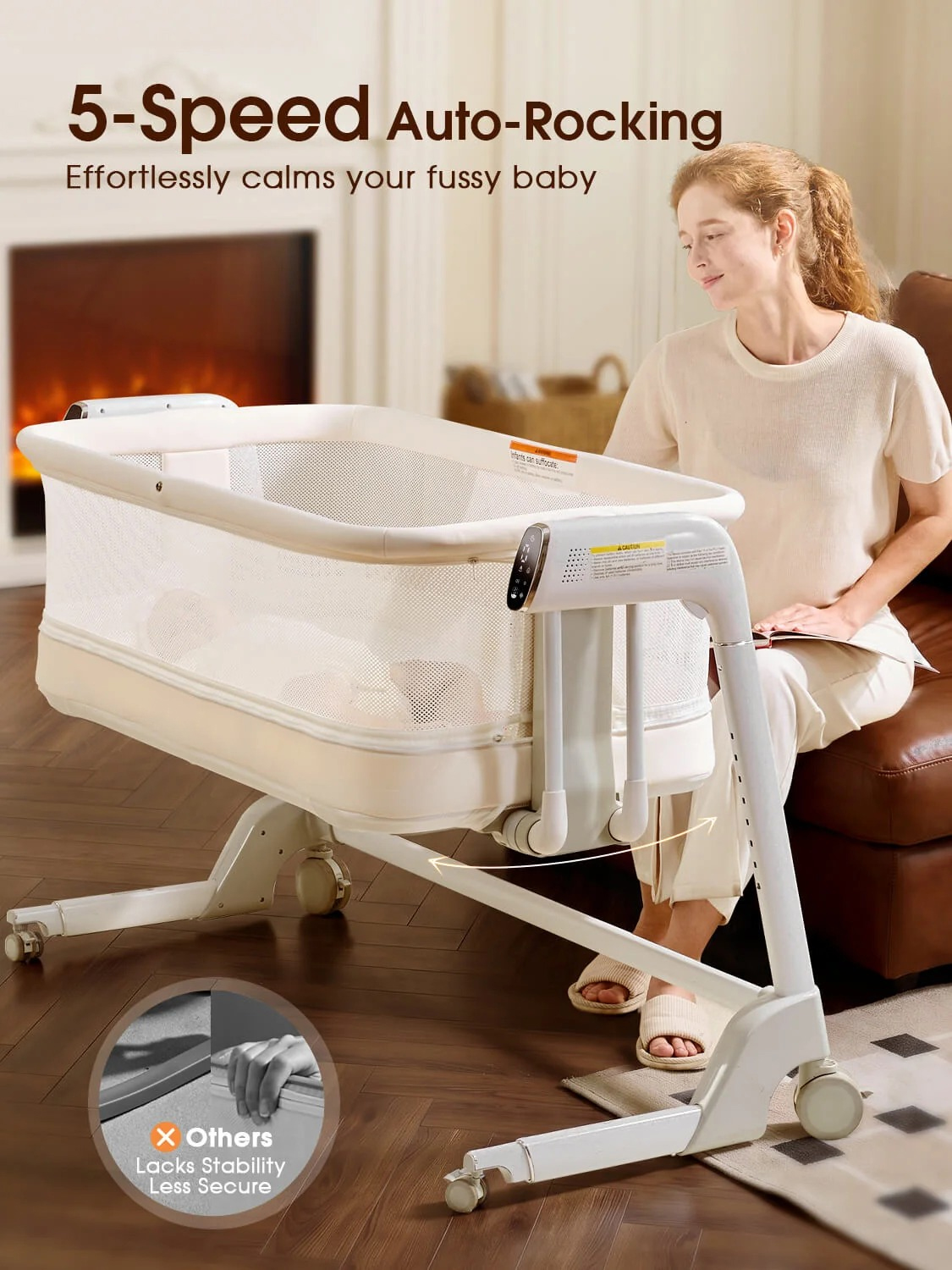 Ashopcase  Smart Electric Cradle