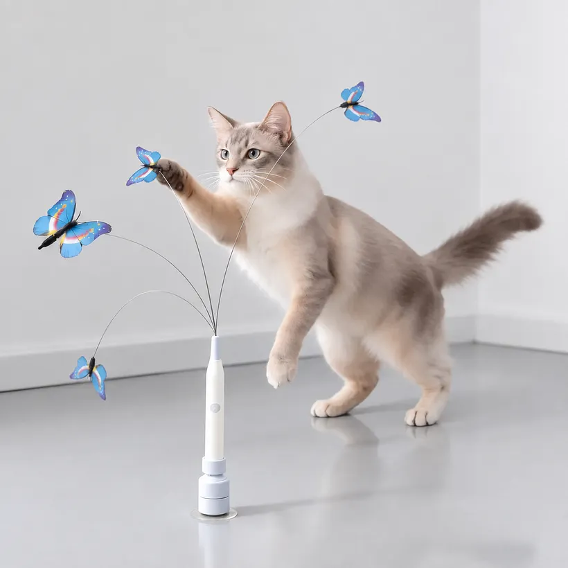 Smart Butterfly Cat Toy