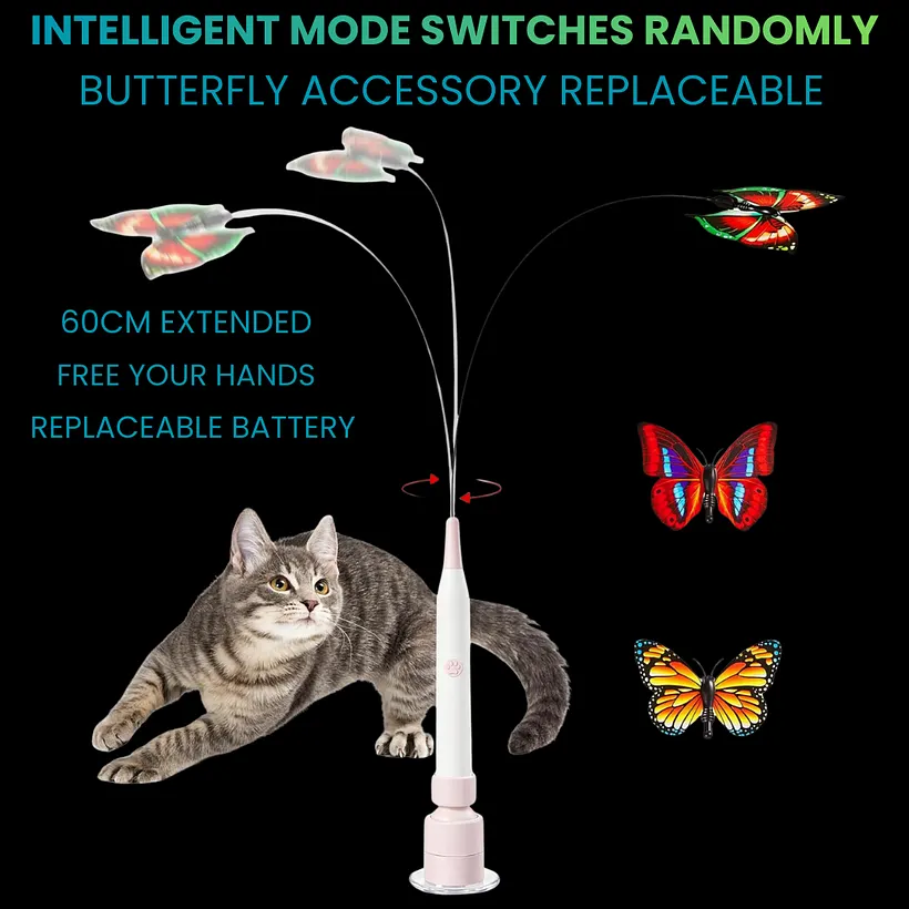 Smart Butterfly Cat Toy