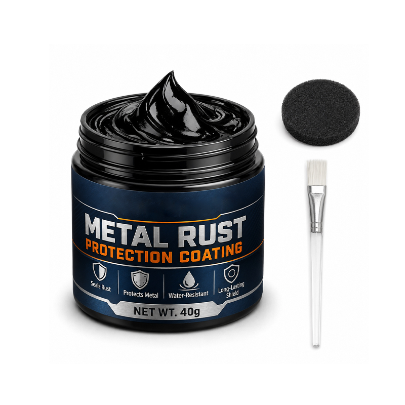 2026 HOT SALE48% OFF! Metal RustProtection Black RepairPaste - Restores rustygates, railings & tools.Forms protective coating- no need to replace!