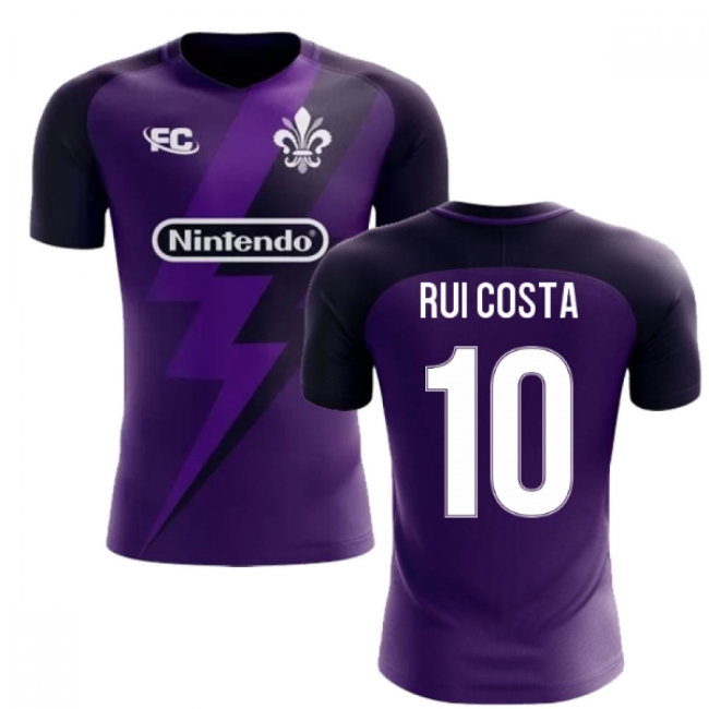 2025-2026 Fiorentina Fans Culture Home Concept Shirt (Rui Costa 10) - Kids — Shop Online
