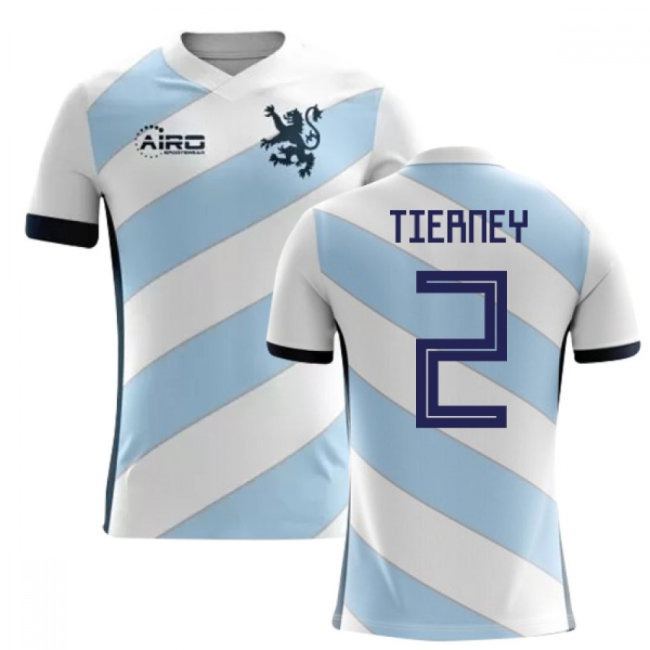 2025-2026 Scotland Away Concept Football Shirt (Tierney 2) - Kids — Shop Online