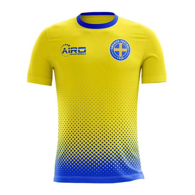 2025-2026 Sweden Airo Concept Home Shirt (Lindelof 3) — Shop Online