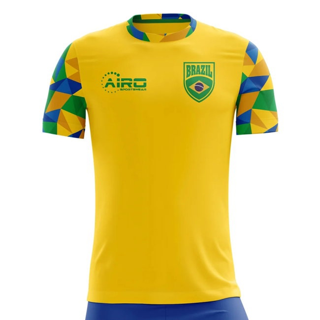 2025-2026 Brazil Home Concept Football Shirt (Casemiro 5) — Shop Now