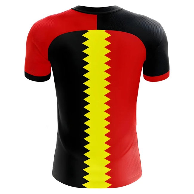 2025-2026 Belgium Flag Concept Football Shirt (Hazard 10) — Shop Online