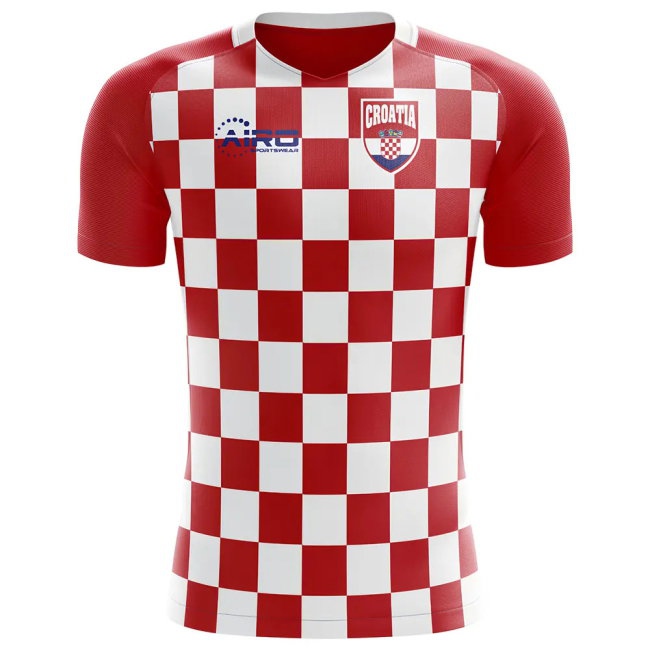 2025-2026 Croatia Flag Concept Football Shirt (Modric 10) - Kids — Buy Now