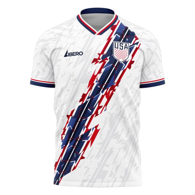 USA 2026-2027 Home Concept Kit (Libero) Adult Short Sleeve (McKennie 8) — Buy Online