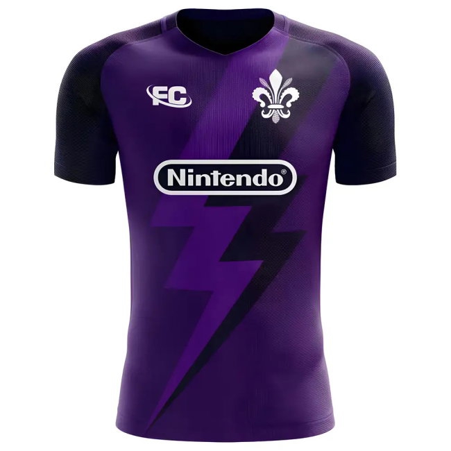 2025-2026 Fiorentina Fans Culture Home Concept Shirt (Batistuta 9) — Shop Online