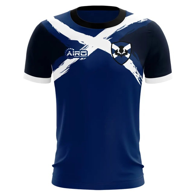 2025-2026 Scotland Flag Concept Football Shirt (Dalglish 7) — Buy Now