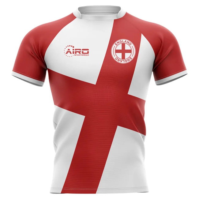 2025-2026 England Flag Concept Rugby Shirt (Marler 1) — Shop Online