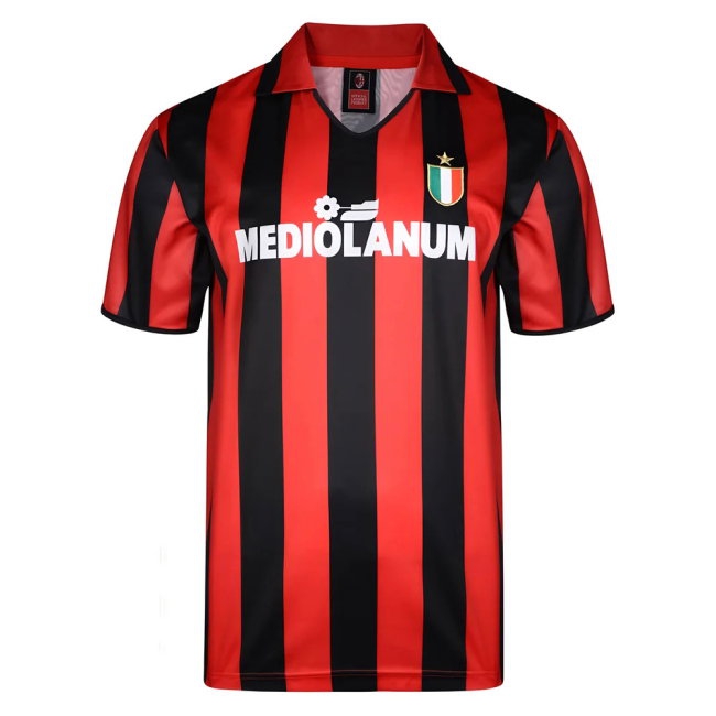 Score Draw Ac Milan 1988 Retro Football Shirt (GULLIT 10) — Shop Now