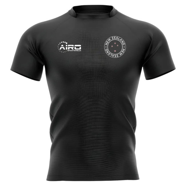 2025-2026 New Zealand Home Concept Rugby Shirt (Lomu 11) — Shop Online