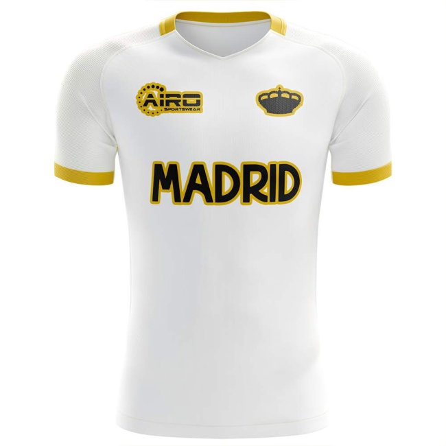 2025-2026 Madrid Concept Training Shirt (White) (R.CARLOS 3) — Buy Online