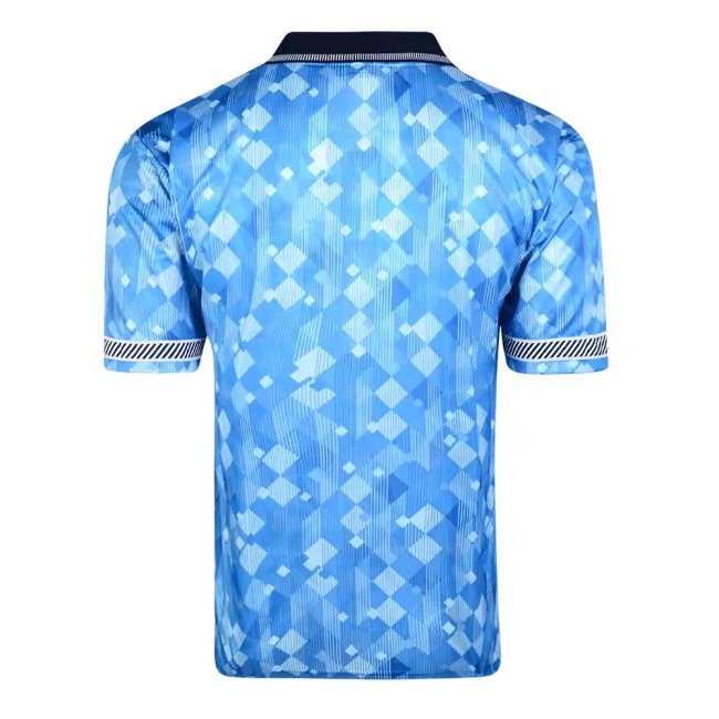 Score Draw England 1990 Third World Cup Finals Retro Football Shirt (Moore 6) — Shop Now