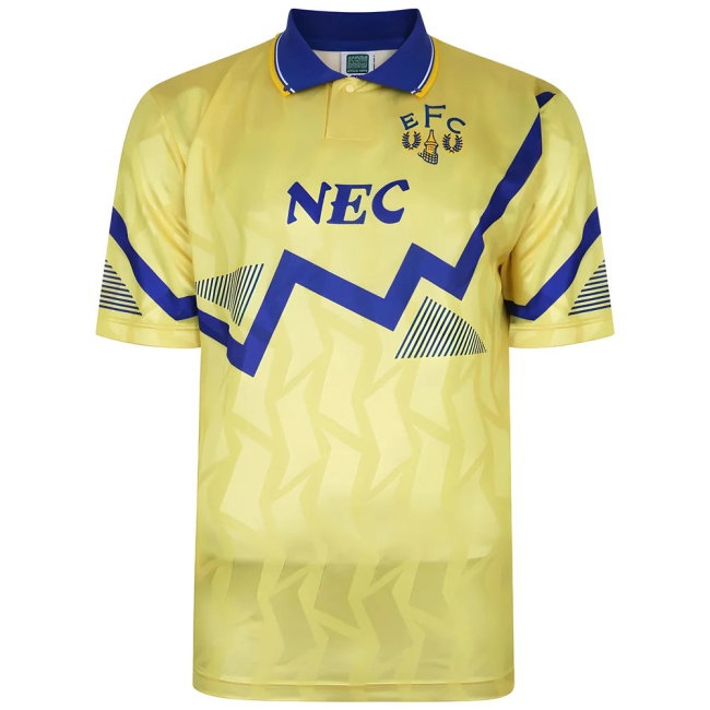 Everton 1990 Away Retro Football Shirt (Watson 5) — Buy Online