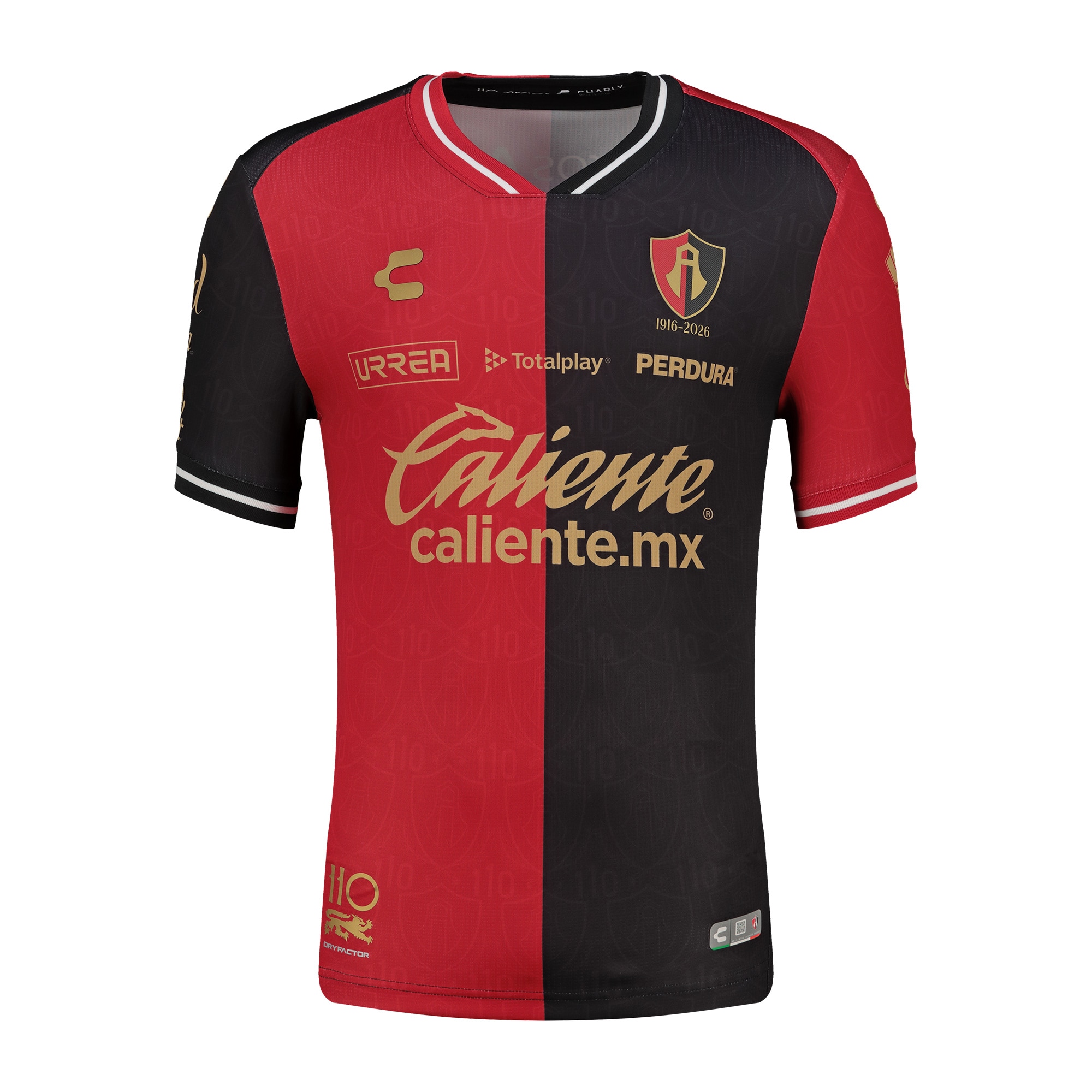 Club Atlas Charly 2026/27 Home Jersey - Red/Black