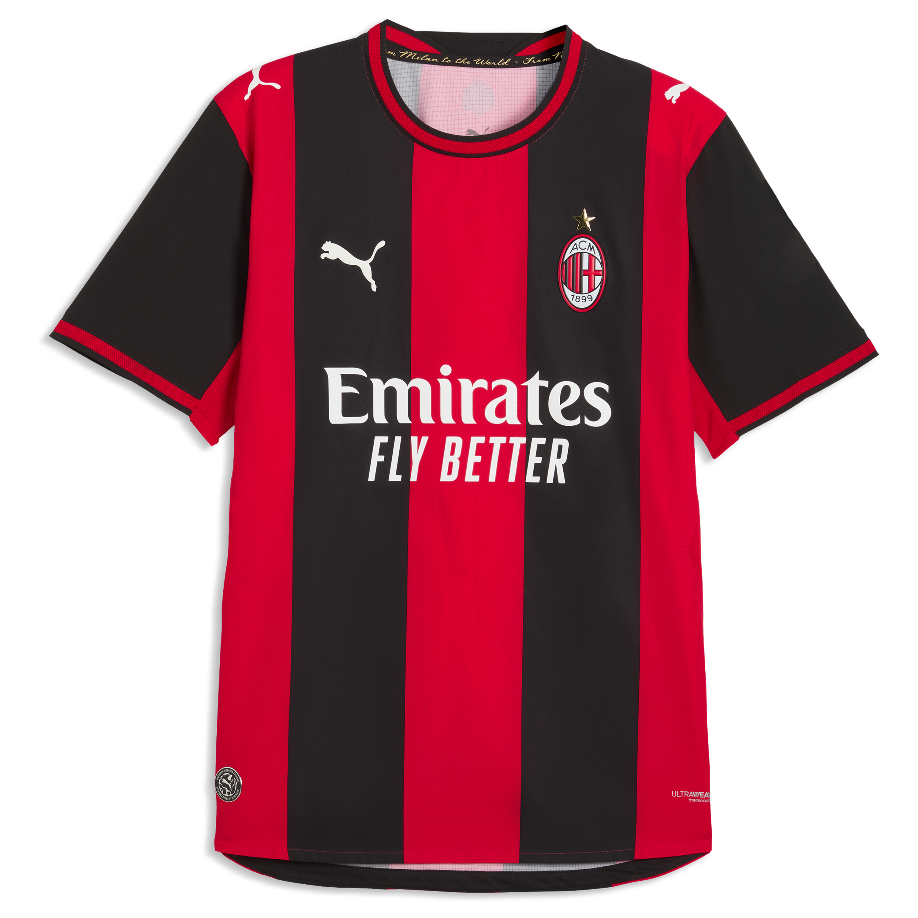 AC Milan 2026/27 Home On-Field Jersey - Black/Red