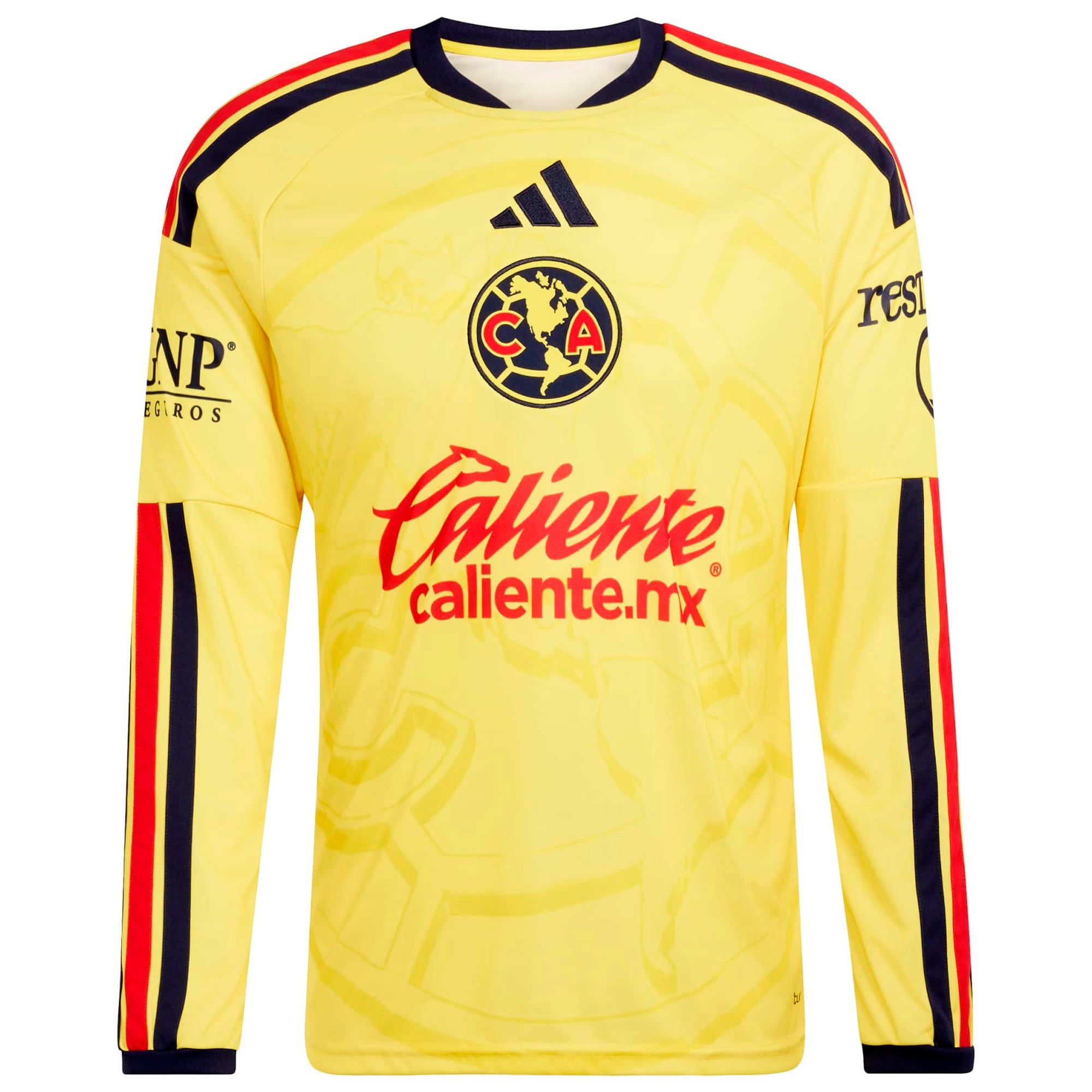 Club America 2026/27 Home Replica Long Sleeve Jersey - Black