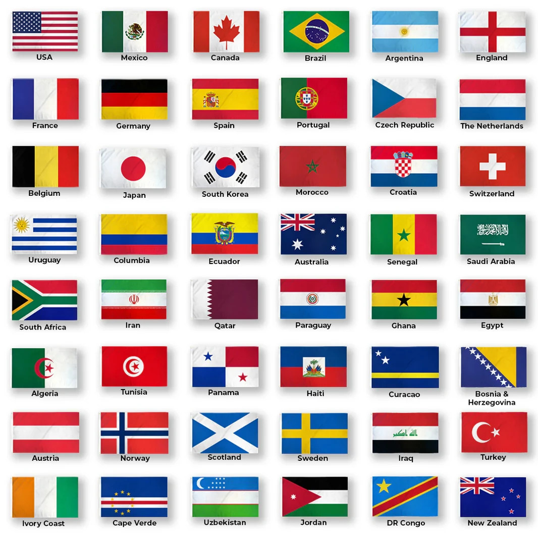 Soccer National Teams